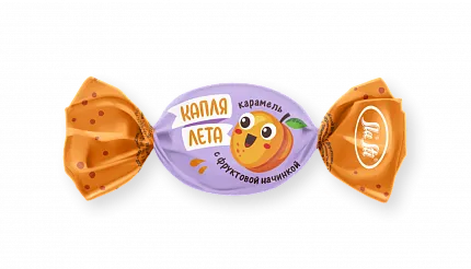Карамель Капля лета со вкусом абрикоса