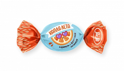 Карамель Капля лета со вкусом апельсина